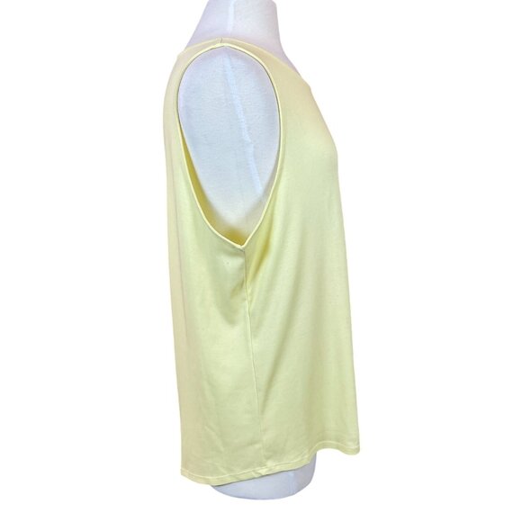 Haven Well Within Yellow Cotton Strappy Back Tank XL NWT - Picture 2 of 7